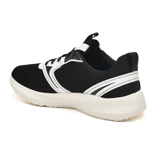 Impakto Unisex Black & Red Running Shoes